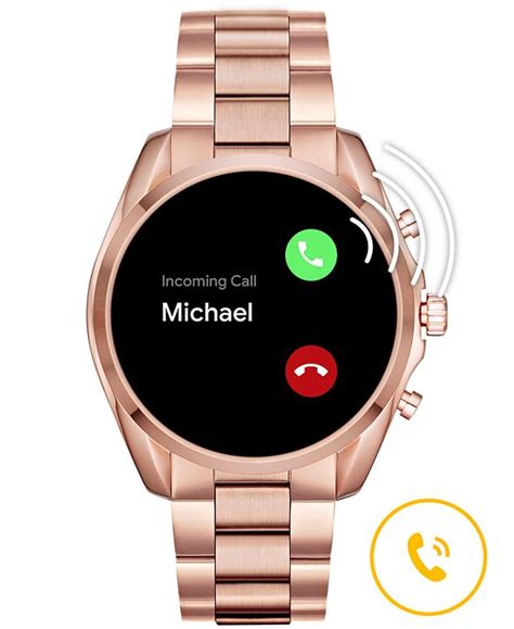 michael kors access gen 5 bradshaw gold-tone smartwatch|michael kors bradshaw 2 smartwatch.